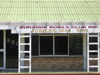 Brisbane - Buranda - Buranda Bowls Club Jubilee Sign (21 Jan 2007)